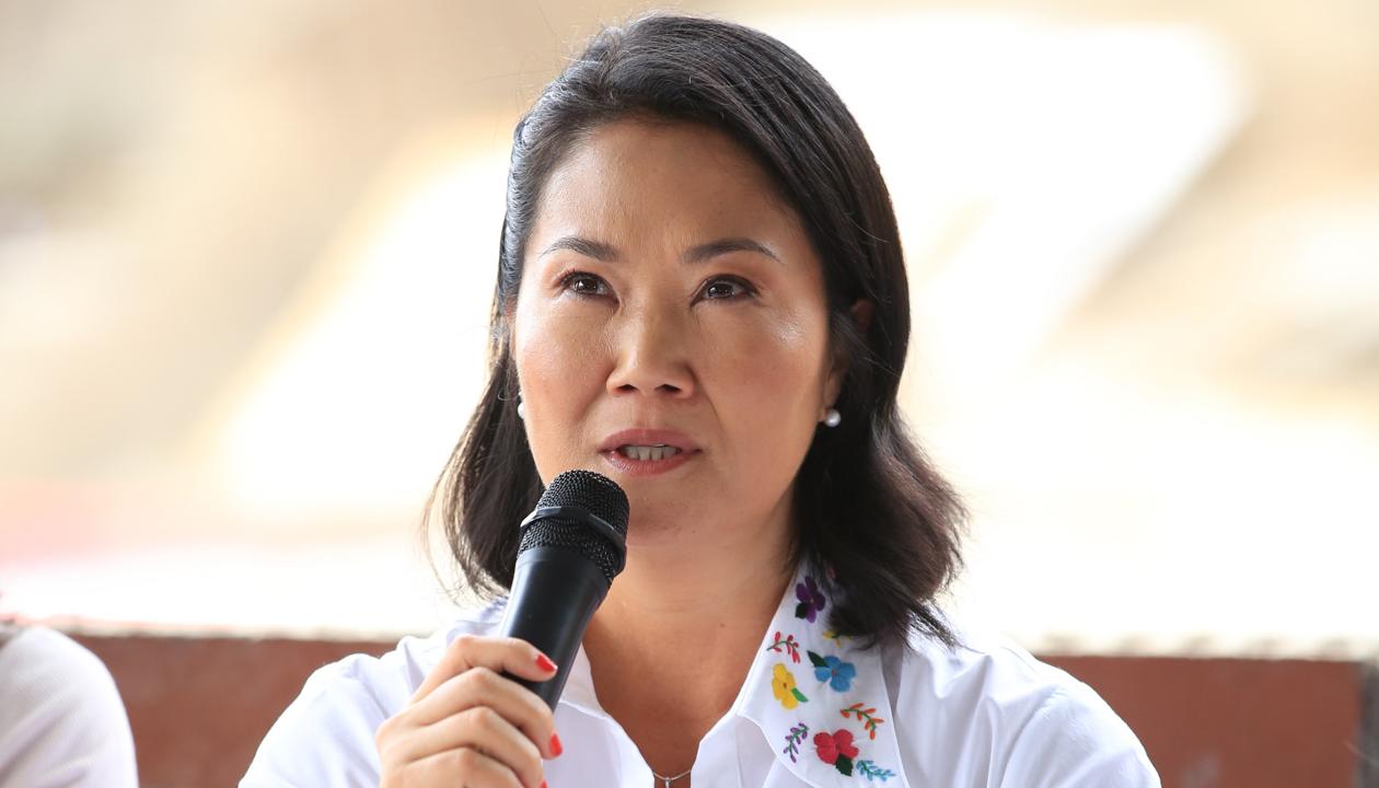 La candidata peruana Keiko Fujimori.