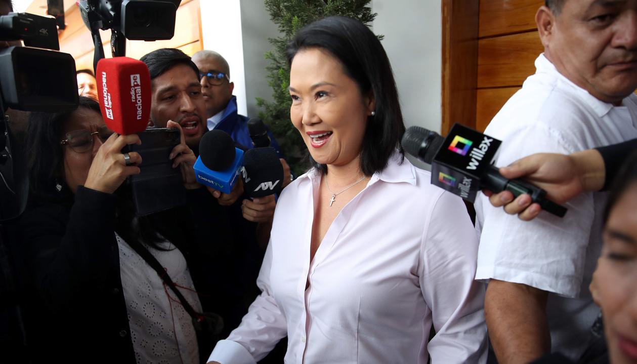 Keiko Fujimori.