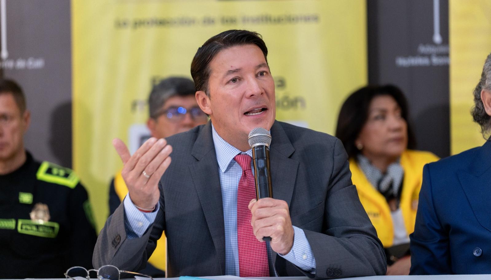 El registrador Hernán Penagos.