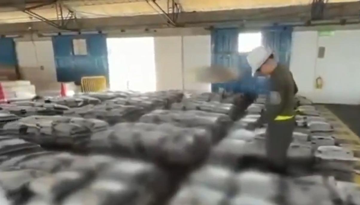 Incautación de droga en Cartagena.