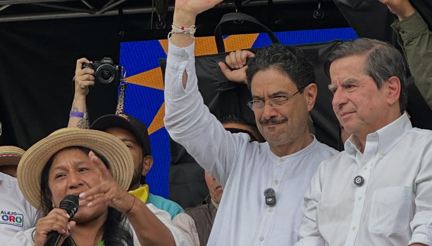 Iván Cepeda y Juan Fernando Cristo.
