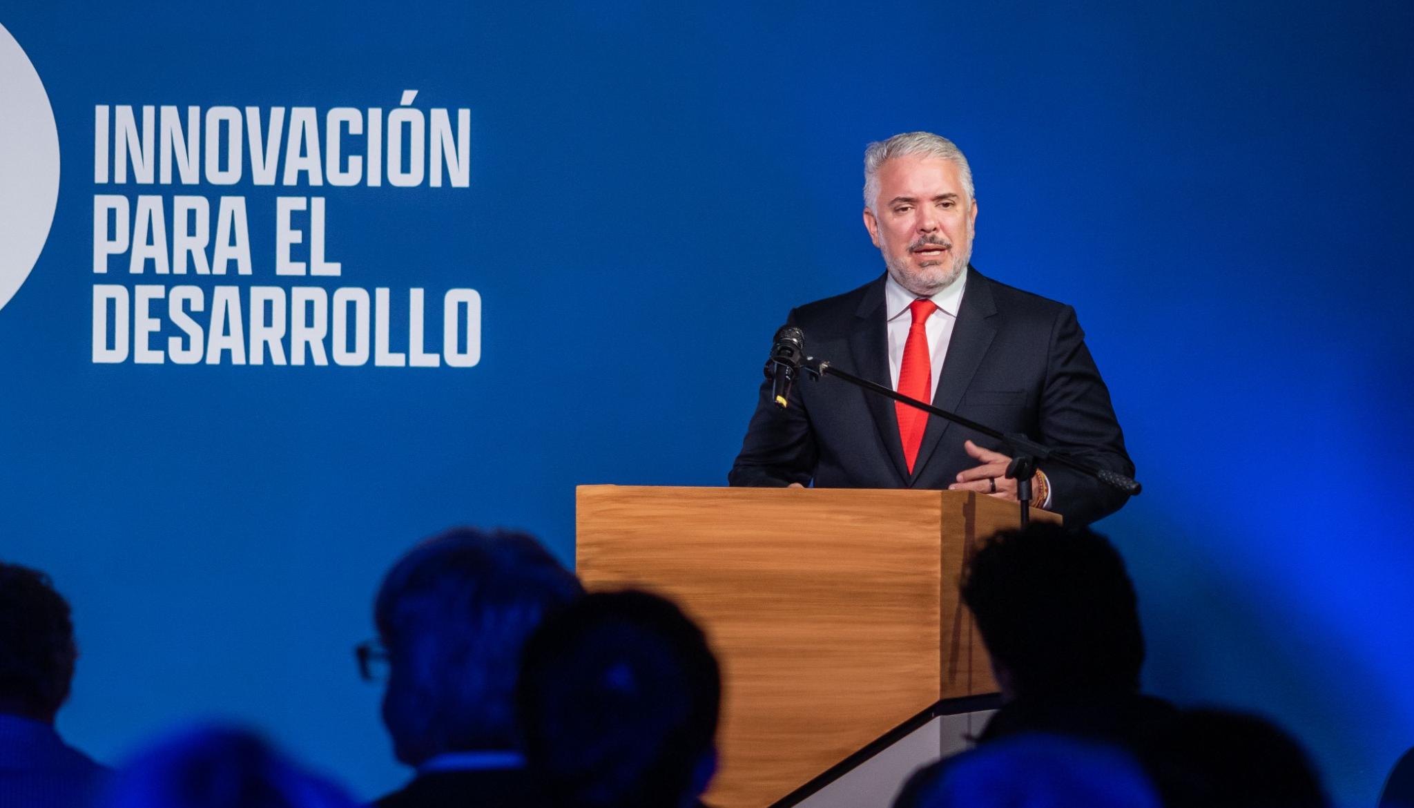 El expresidente Iván Duque.