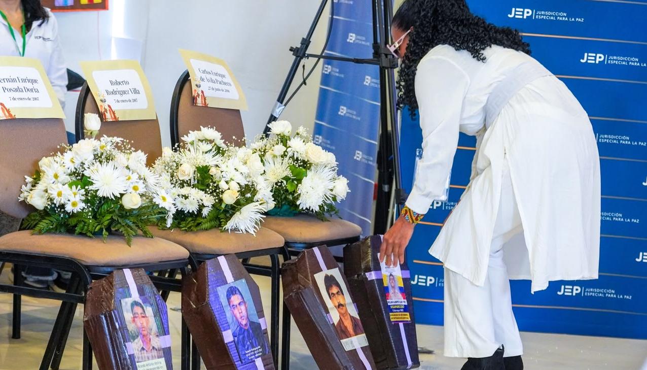 Audiencia de Reconocimiento de Verdad de la Jurisdicción Especial para la Paz.