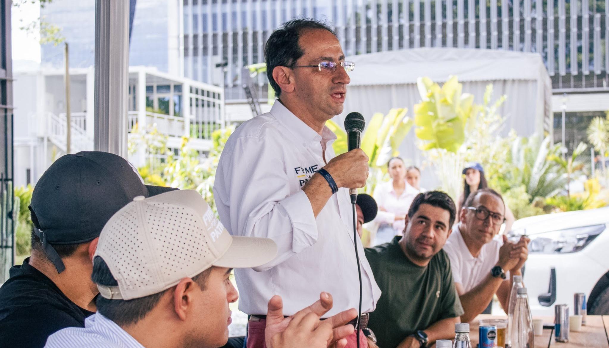José Manuel Restrepo, candidato a la vicepresidencia.