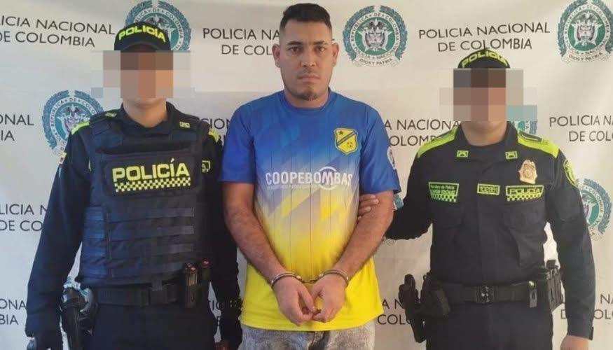 Juan Carlos Bernal Paredes, en una de sus capturas