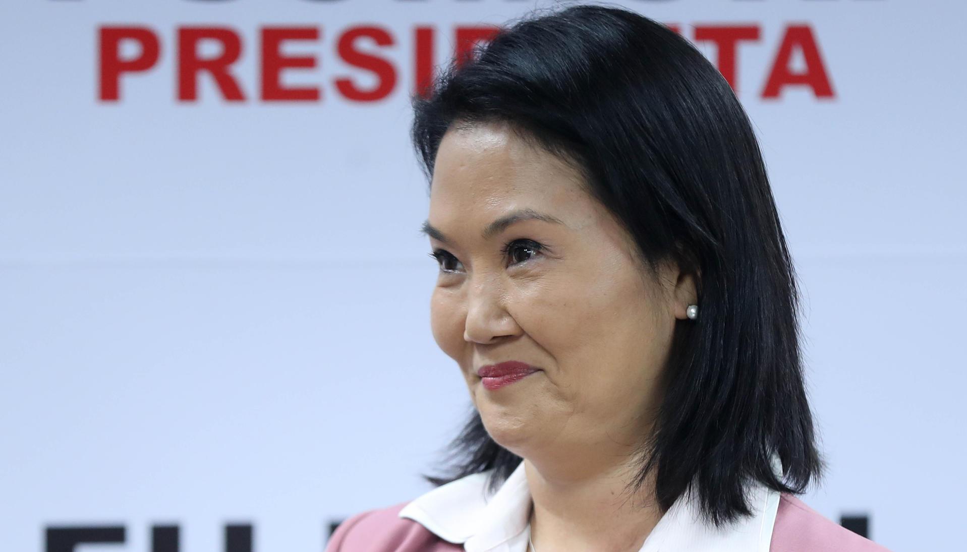  Keiko Fujimori, presidenta electa de Perú.