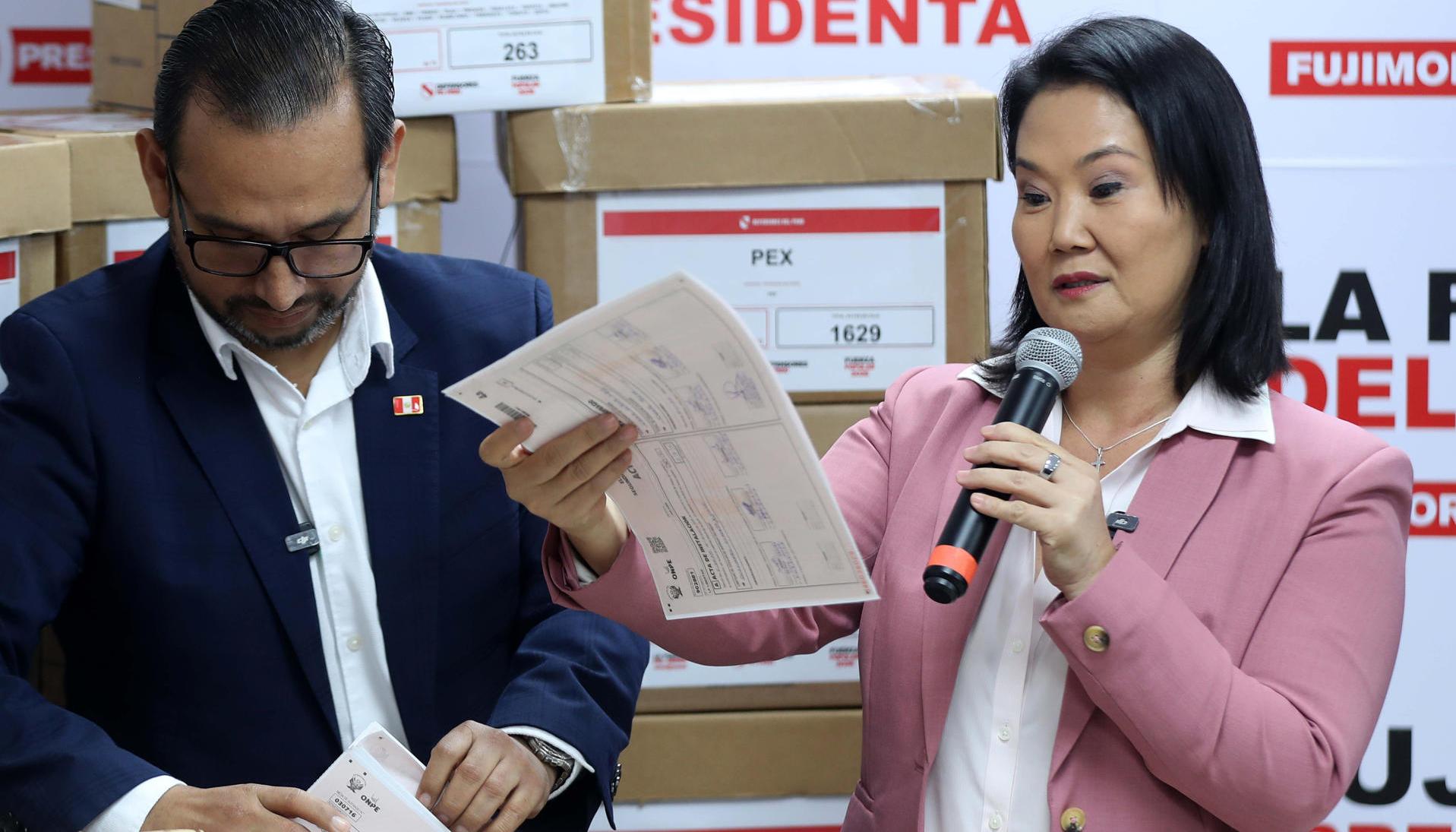 Keiko Fujimori. 