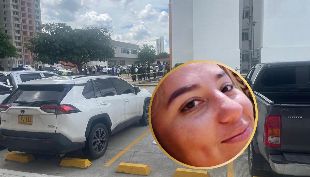 El lugar de los hechos y Mayra Alejandra Vera Duarte, 'La mona'.