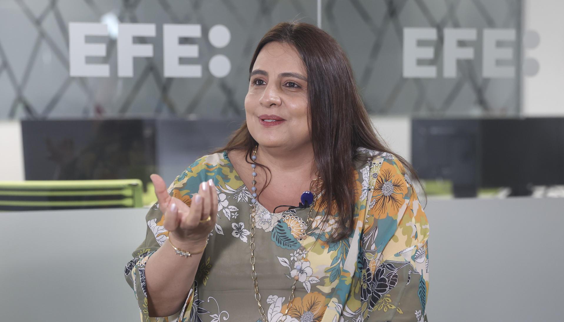 La presidenta de la Corte Constitucional, Paola Meneses