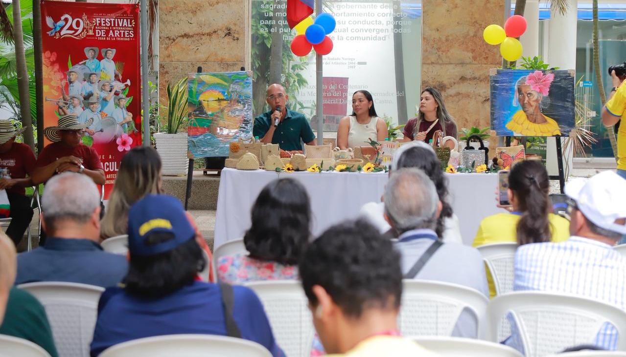 Lanzamiento del XXIX Festival Nacional e Internacional de Artes, de Suan.