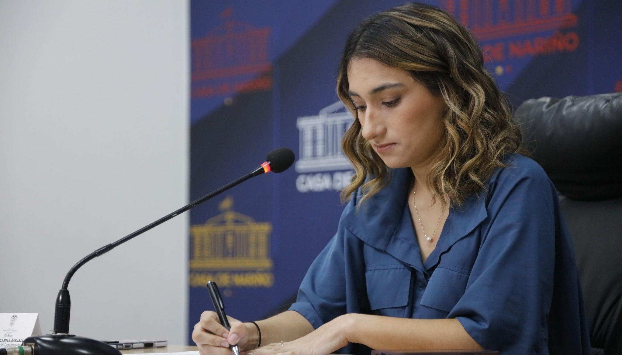 Laura Sarabia. 