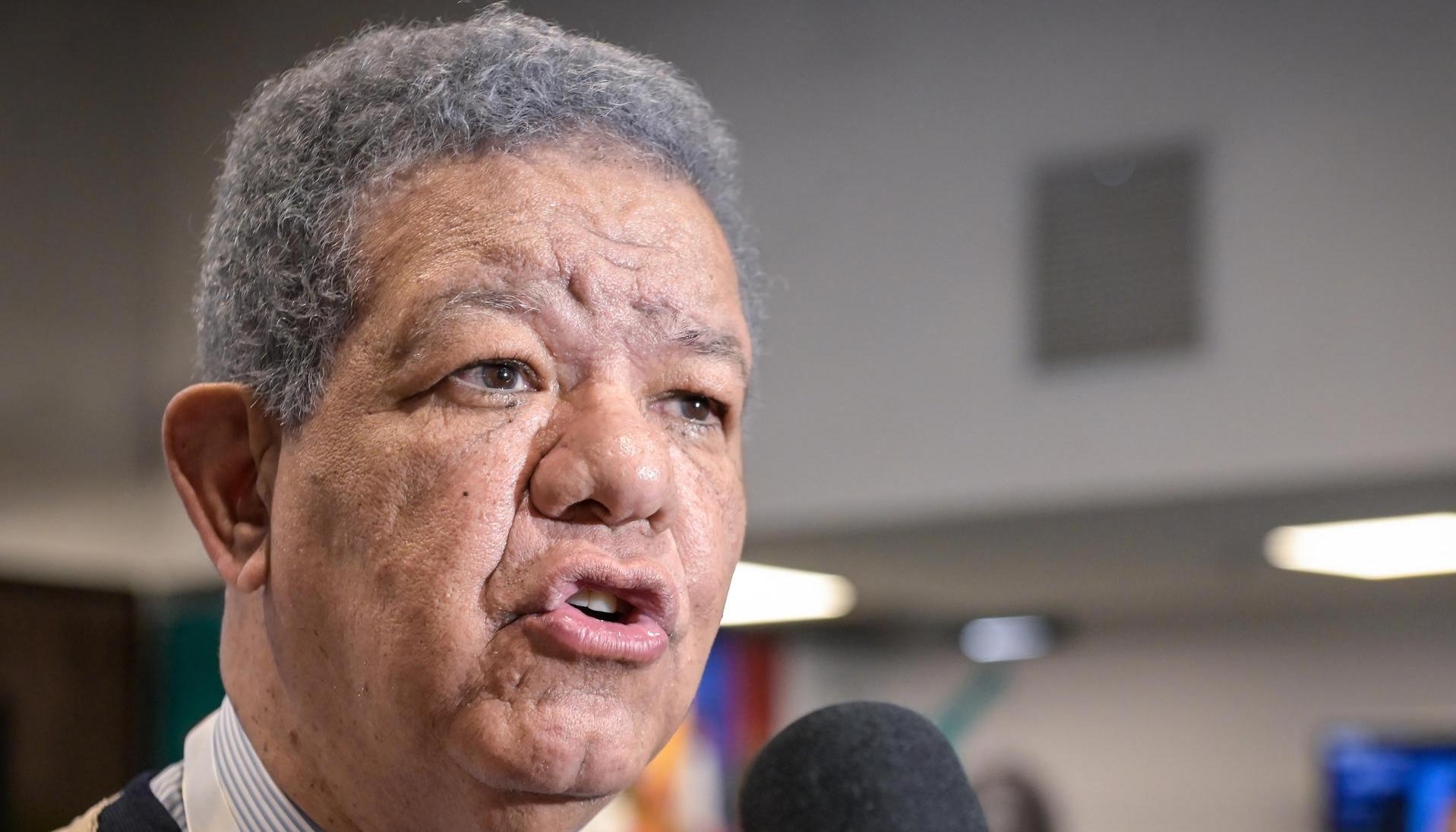 Leonel Fernández, jefe de la Misión de Observación Electoral de la OEA.
