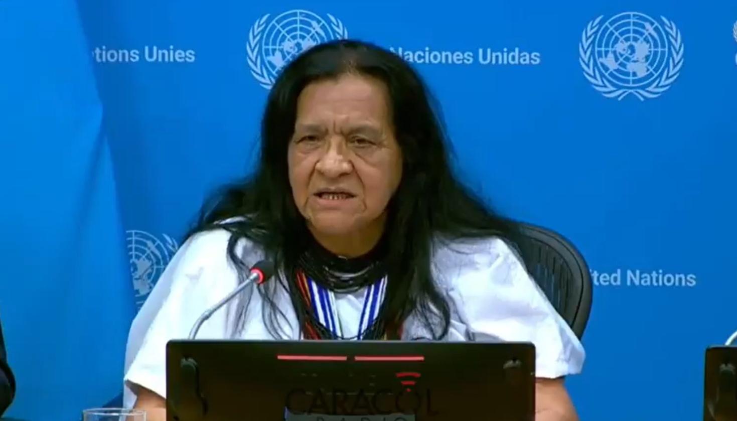 Leonor Zalabata, representante permanente de Colombia ante la ONU. 