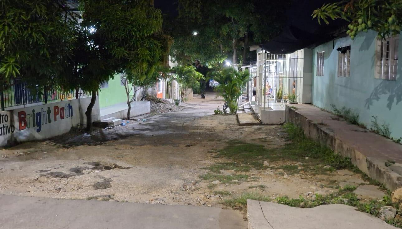 Aspecto del barrio Abajo, en el municipio de Malambo. 