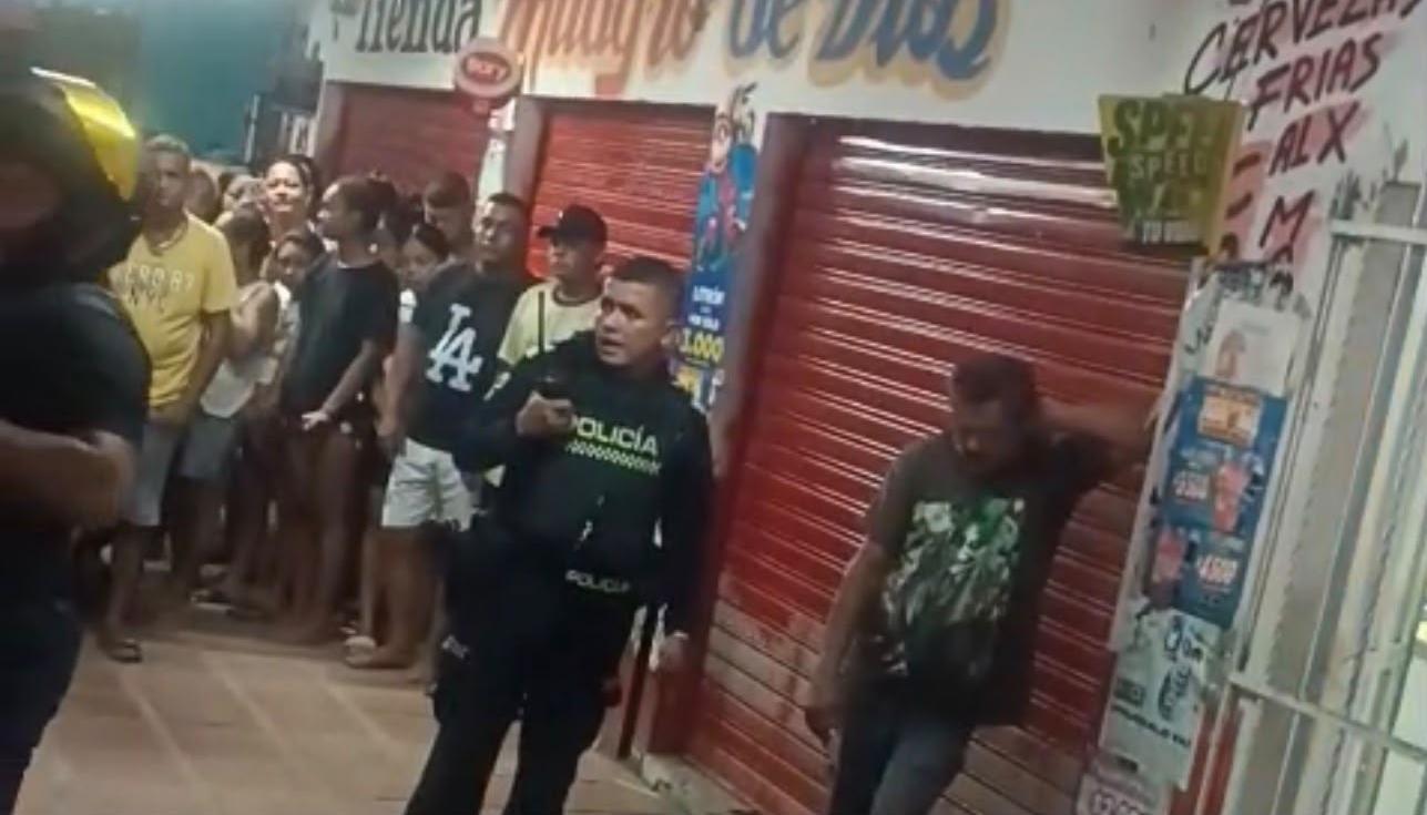 Lugar donde sucedió el crimen.