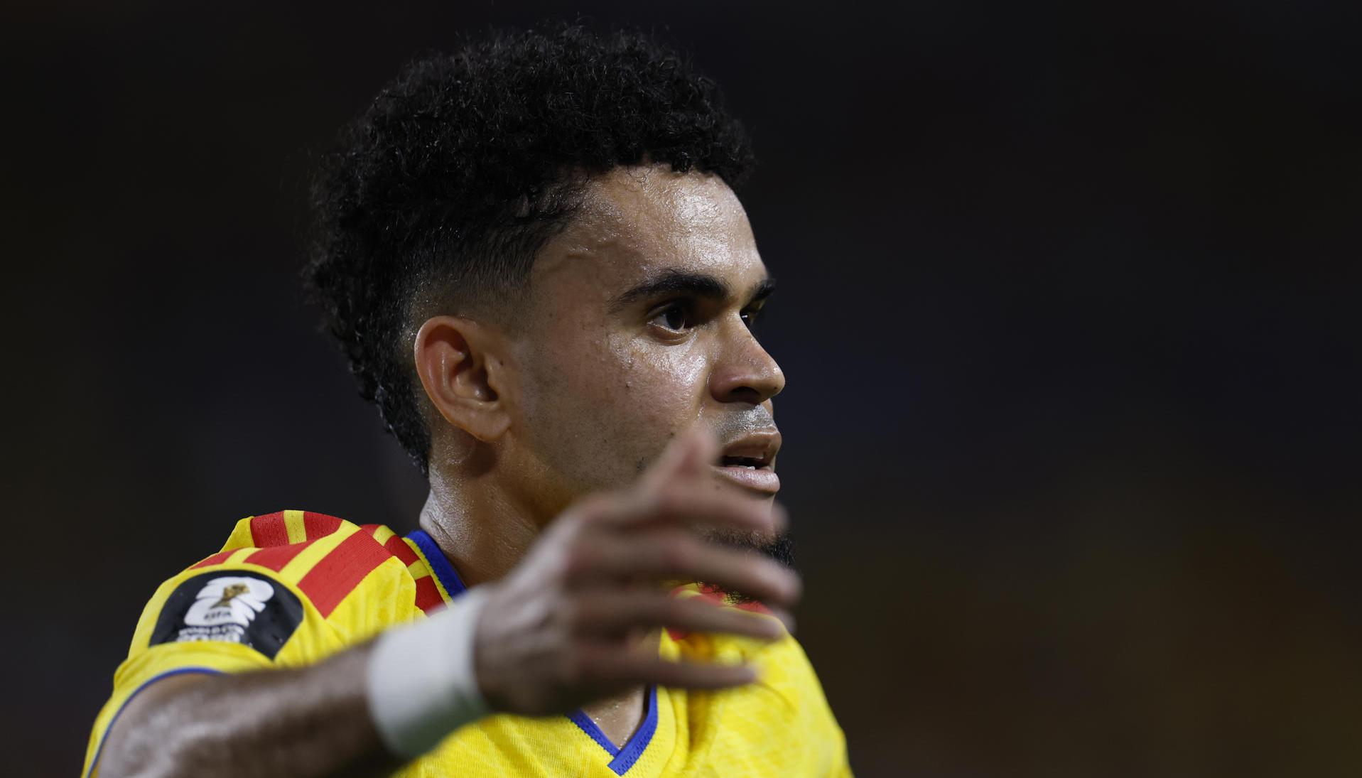 Luis Díaz, futbolista de la Selección Colombia.