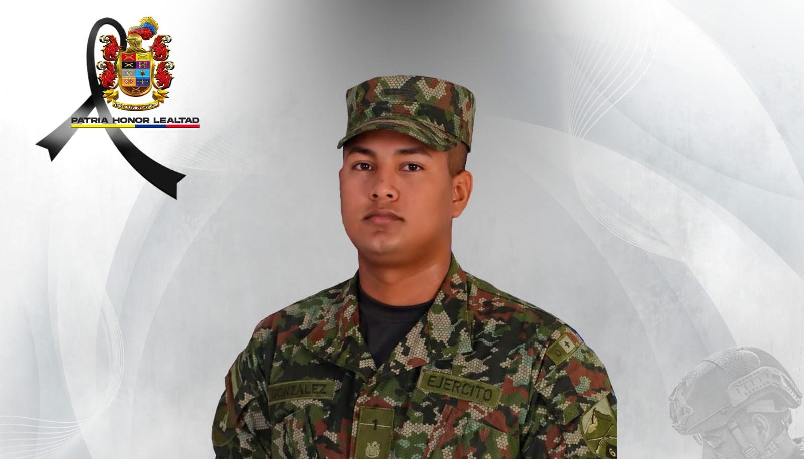 El soldado profesional Luis Miguel González Salgado.