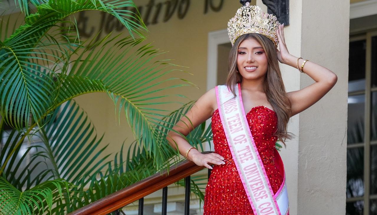 María Paz Chamorro, representante de Colombia en el Miss Teen of the Universe Colombia 2026.