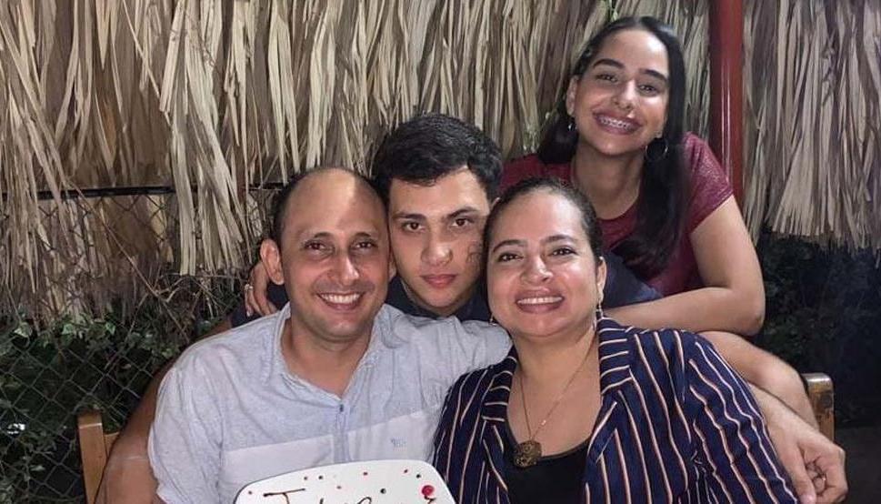 La familia masacrada el 29 de diciembre de 2024 en Aguachica.