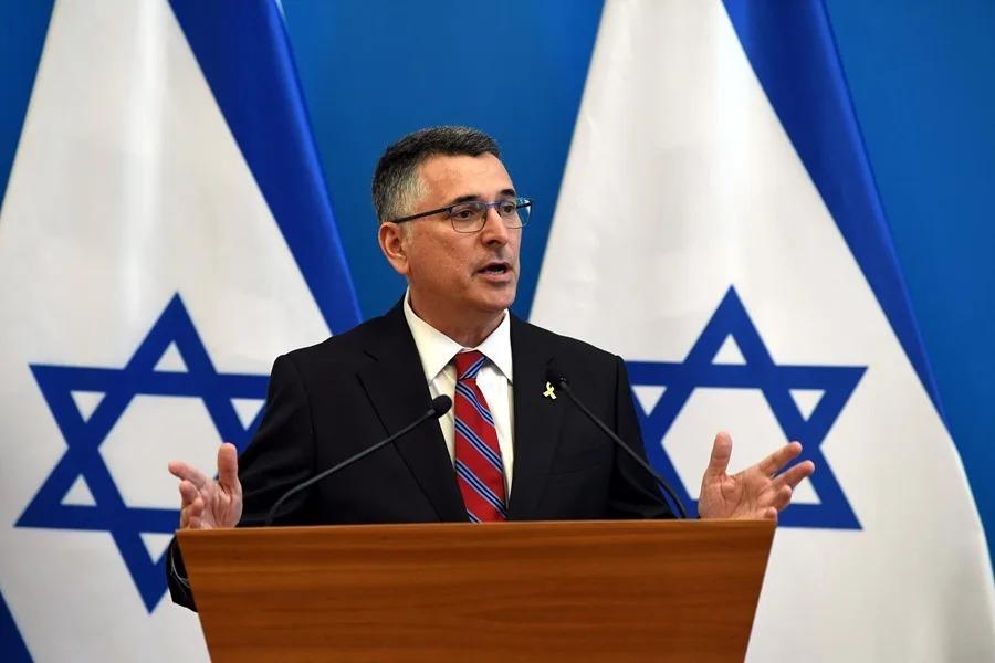 El ministro de Exteriores de Israel, Gideon Saar.