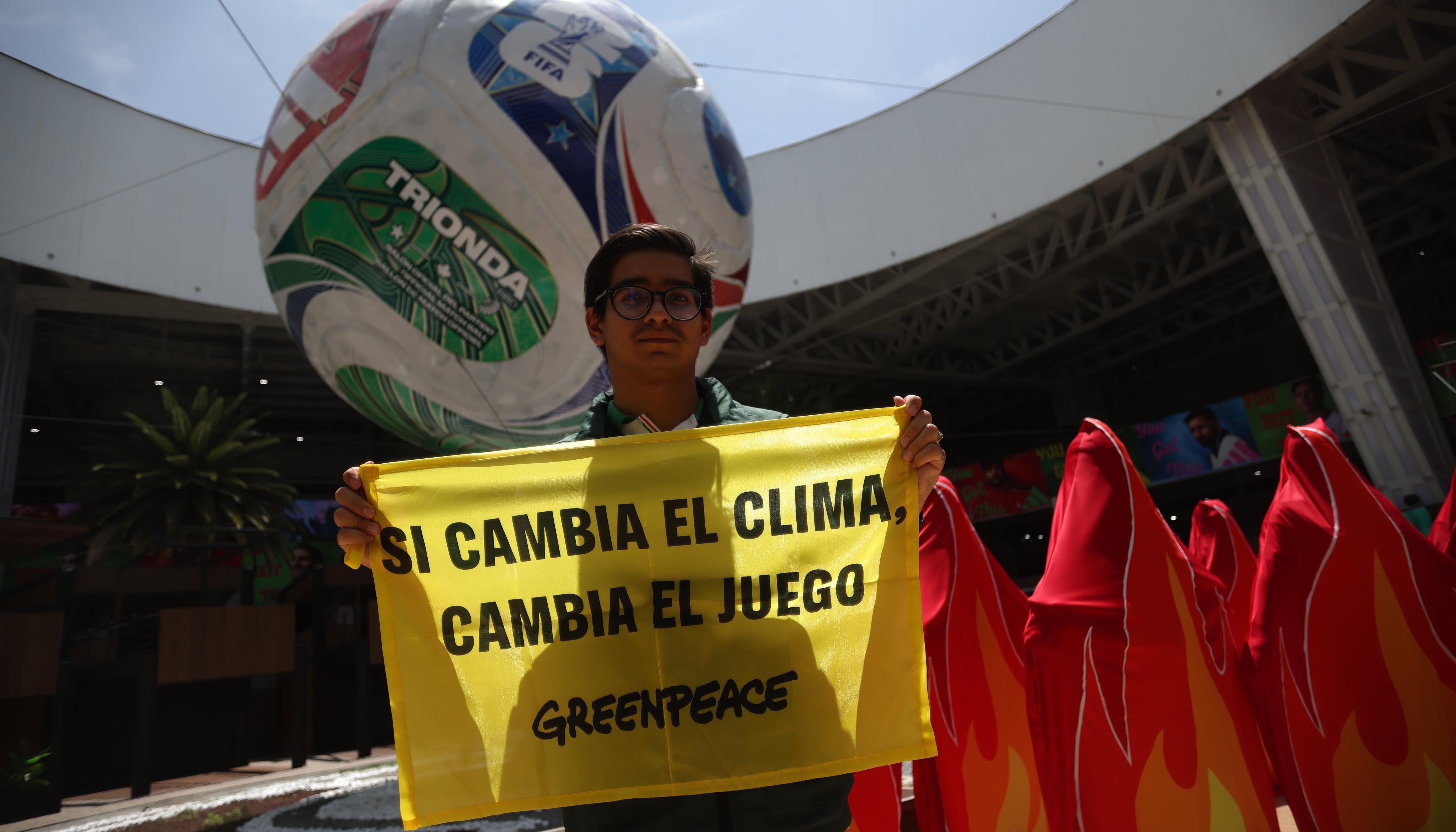 ONG alerta sobre el impacto de la crisis climática en México durante el Mundial