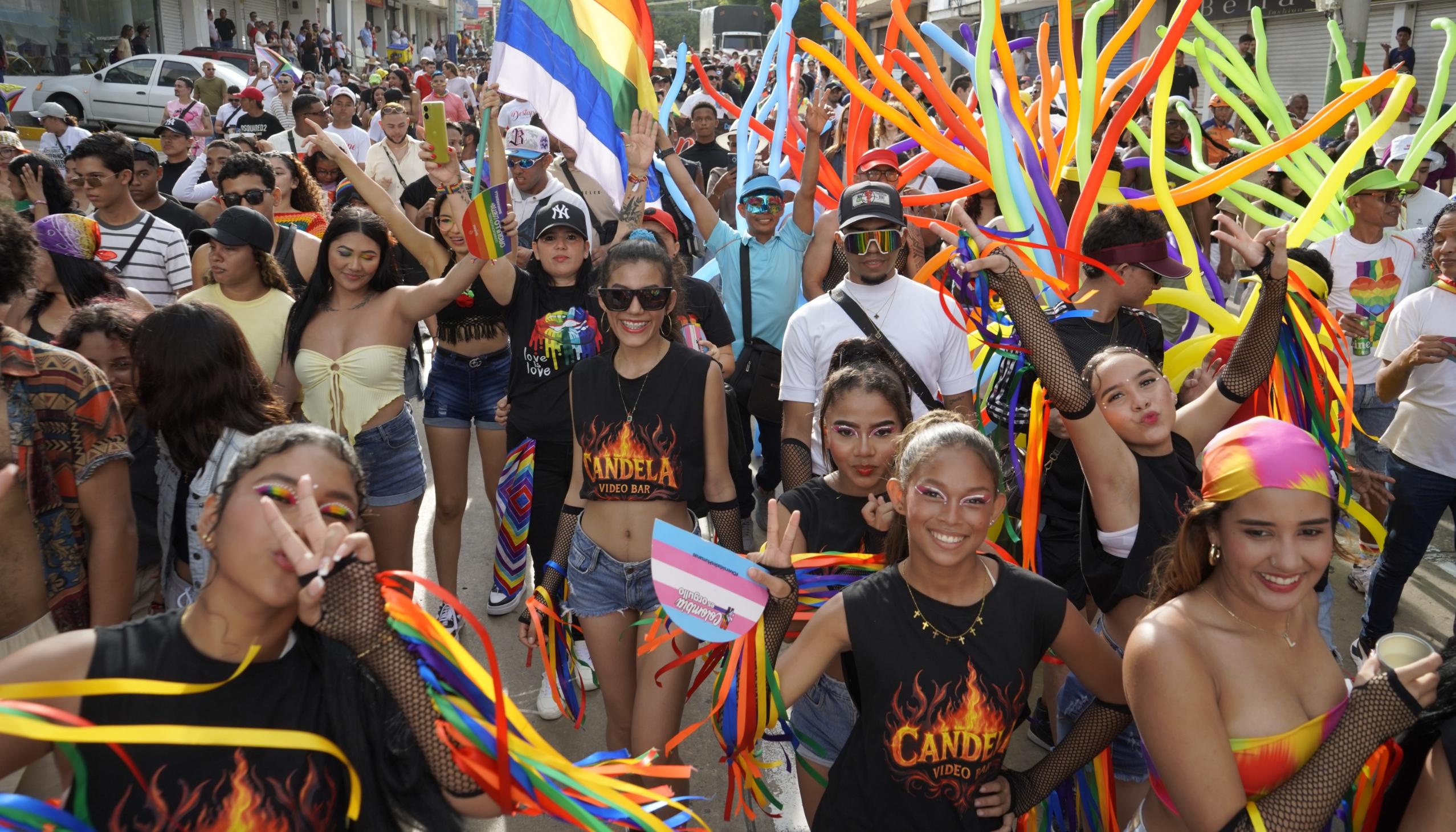 Día Internacional de Orgullo LGBTIQ+ en Barranquilla.