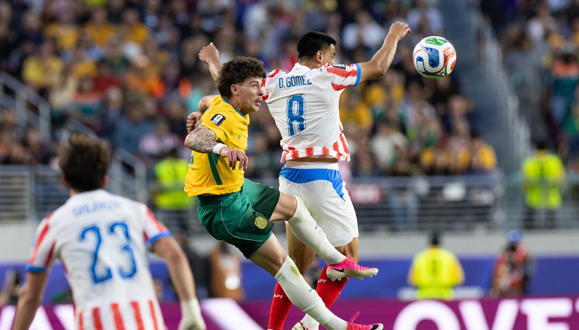 Paraguay no pasó del empate ante Australia.