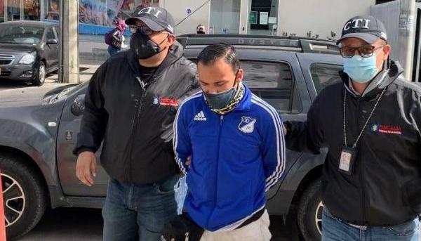 Óscar Alexander Márquez Rojas, uno de los patrulleros.