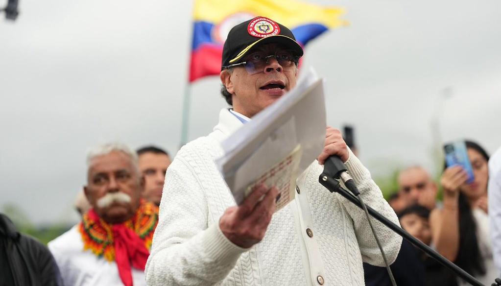 El Presidente Gustavo Petro.