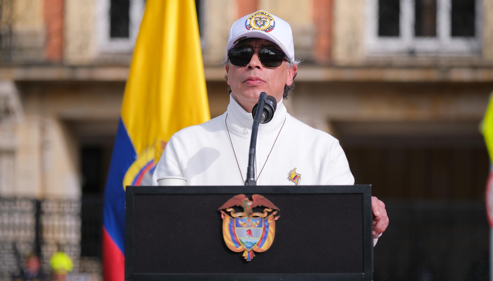 El Presidente Gustavo Petro.