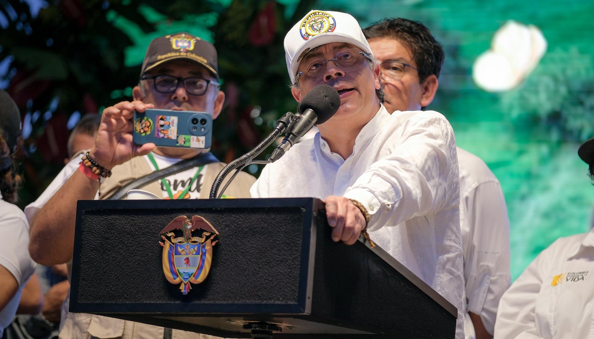 El Presidente de la República, Gustavo Petro.