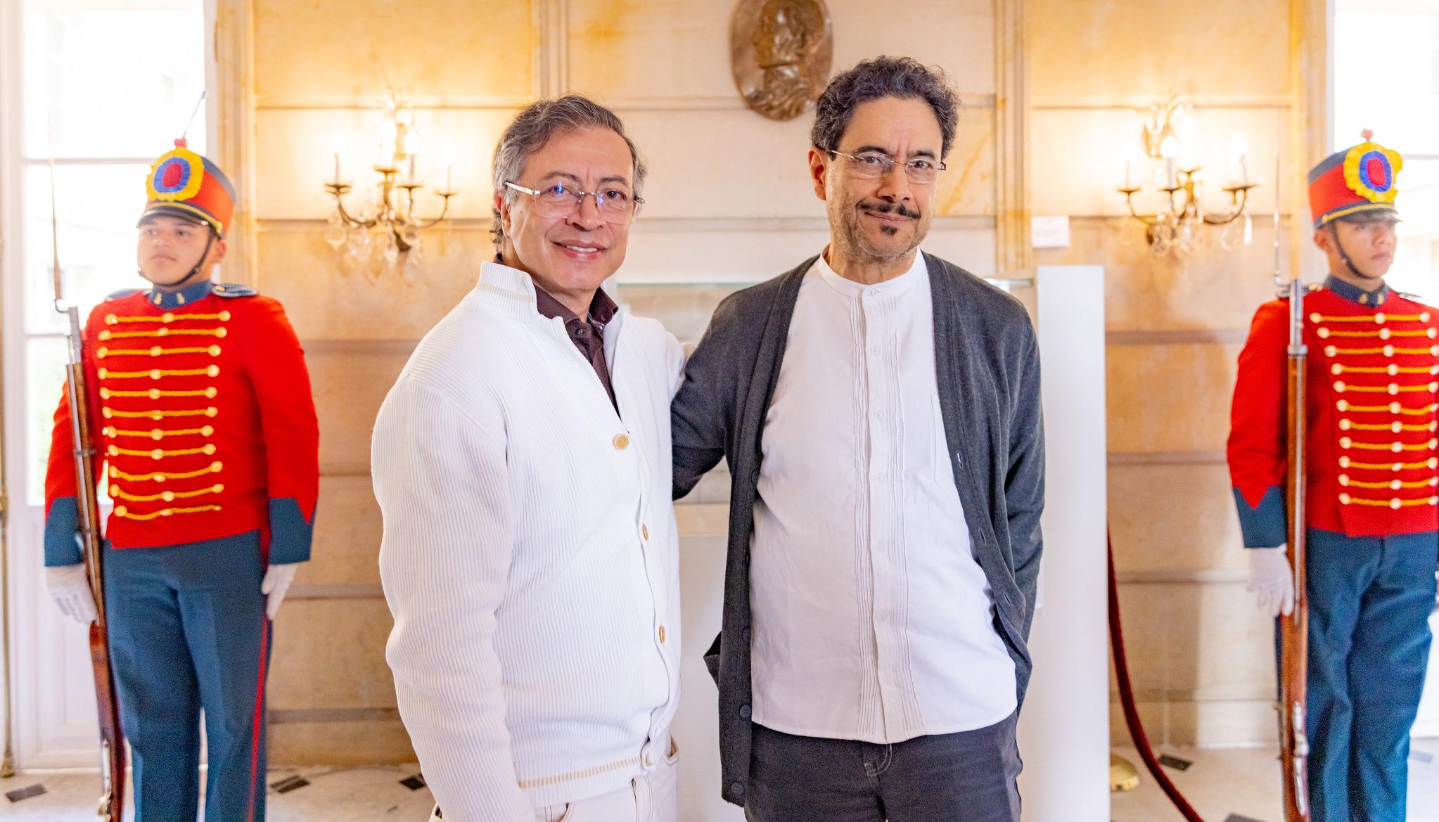 Gustavo Petro e Iván Cepeda.