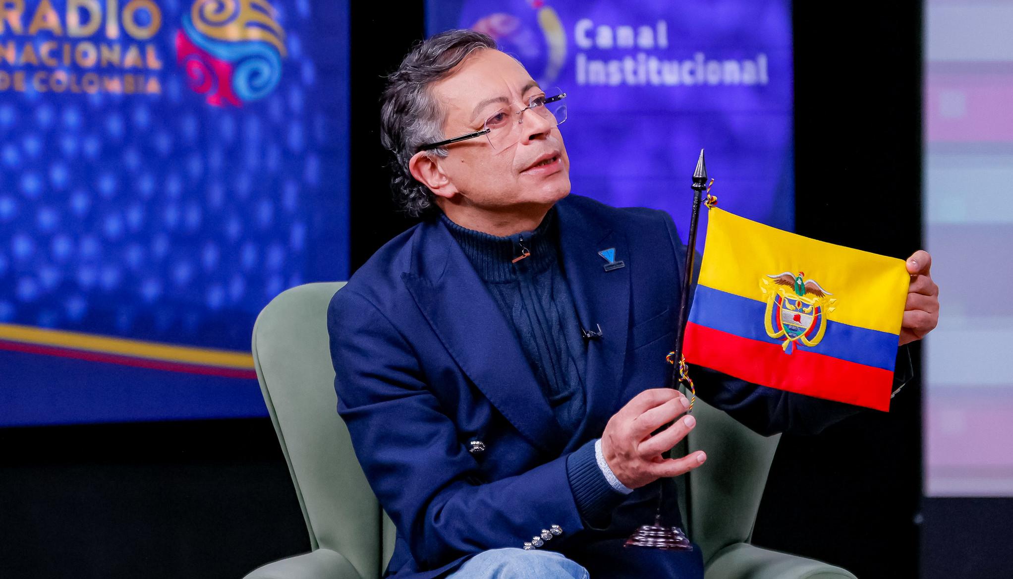 El Presidente Gustavo Petro.