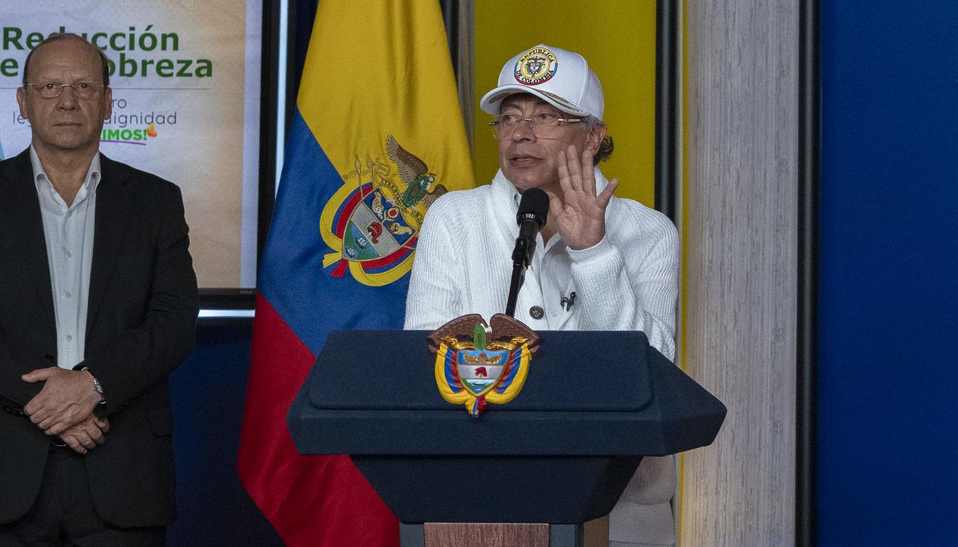 El Presidente Gustavo Petro.