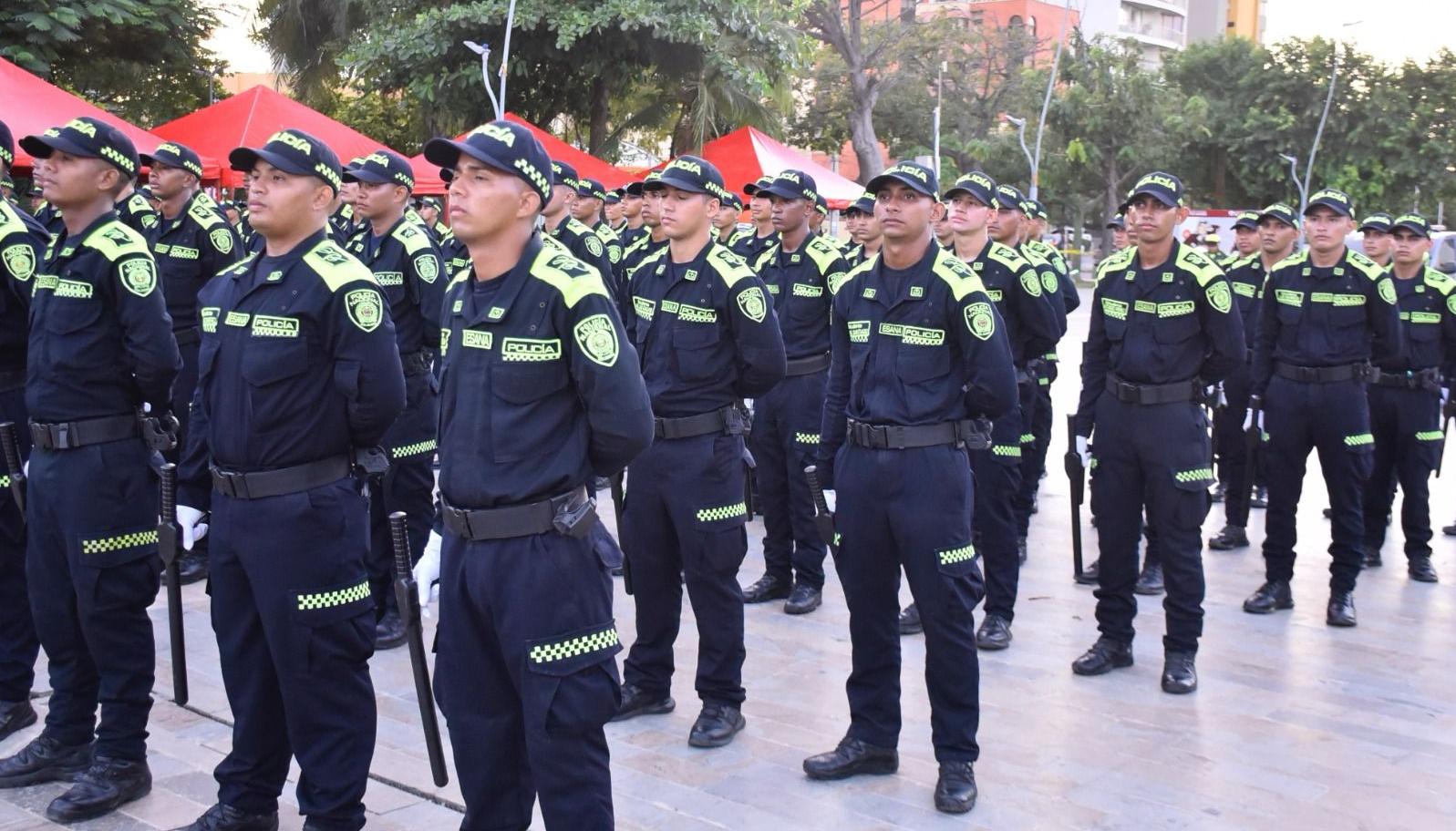 Policía Metropolitana de Barranquilla. 