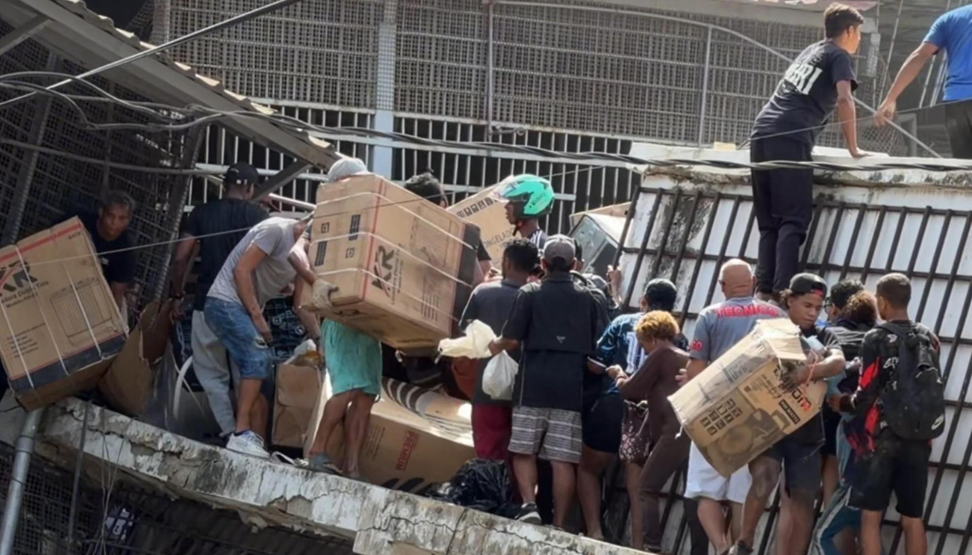 Saqueos en Caracas
