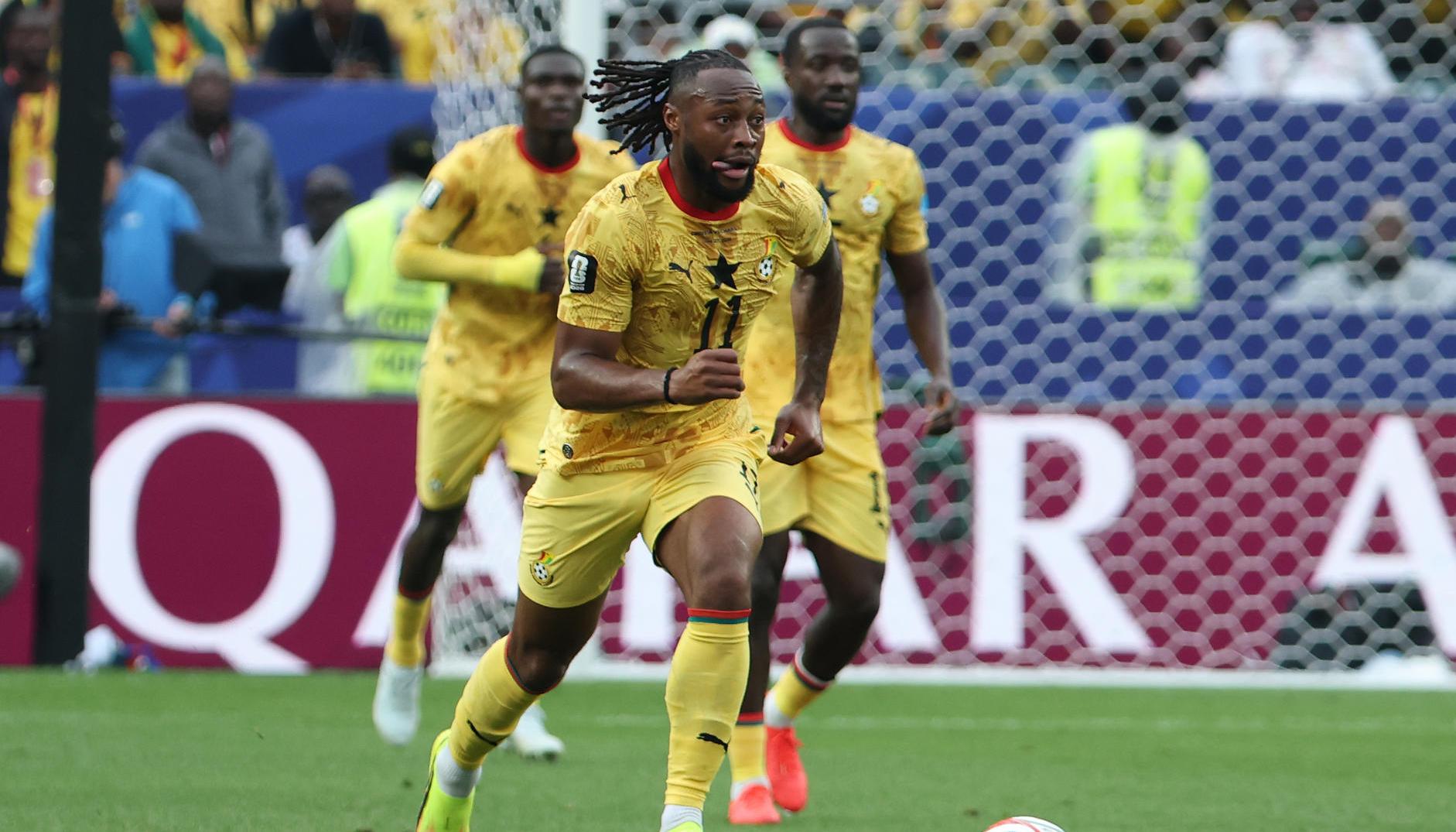 Antoine Semenyo, delantero de Ghana.