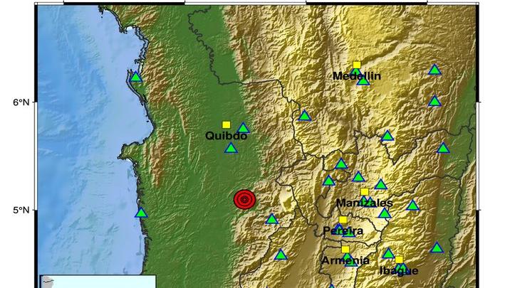 Sismo en Chocó.