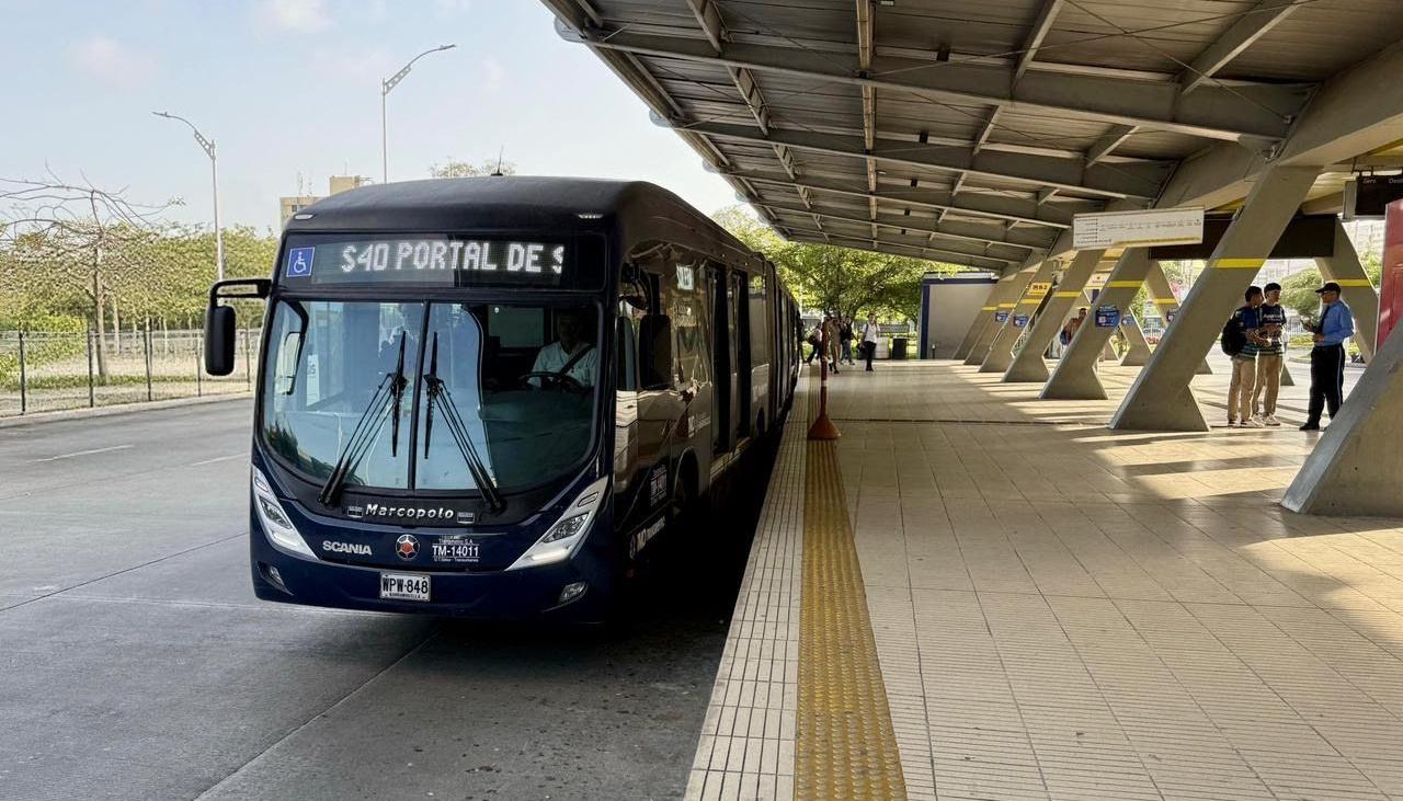 Transmetro amplía las paradas de la ruta S40 que conecta el sur de Barranquilla con Soledad.