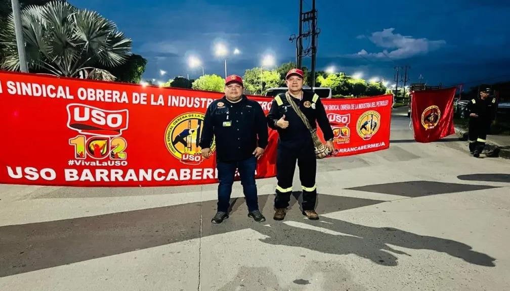 Imagen del inicio del paro.
