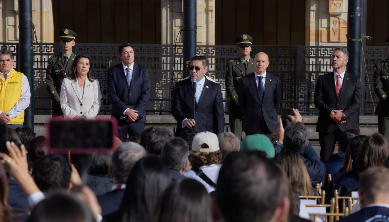 Presidente del Consejo Nacional Electoral, Cristian Quiroz.