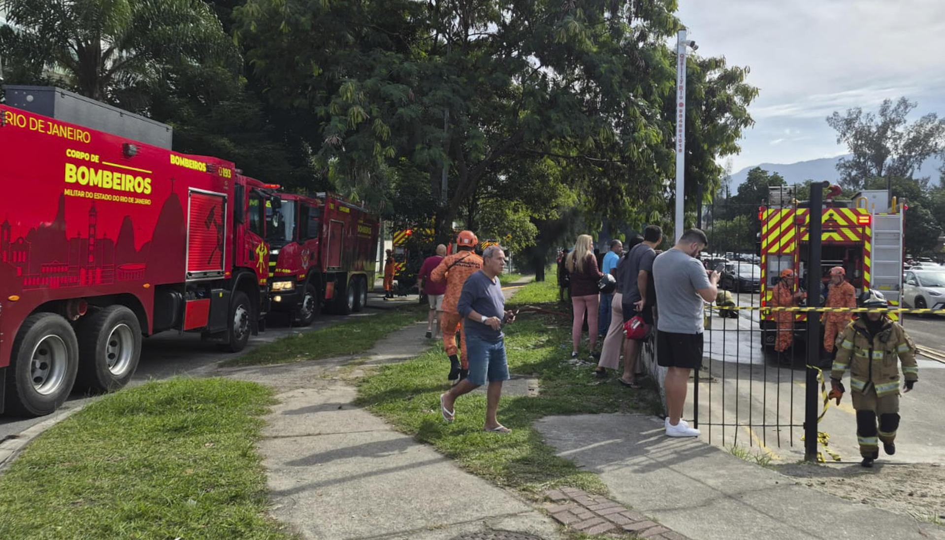 Zona del Accidente en Río de Janeiro