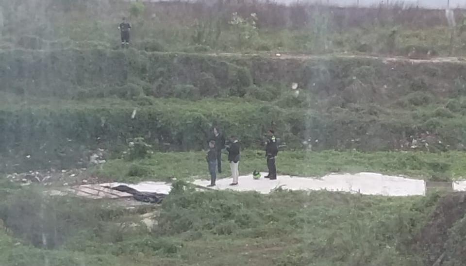 Zona en donde fue encontrado el cuerpo