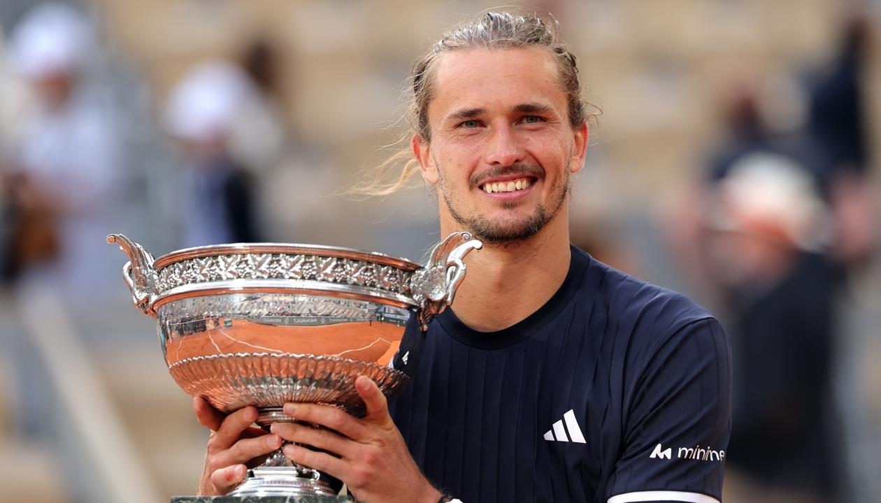 El alemán Alexander Zverev.