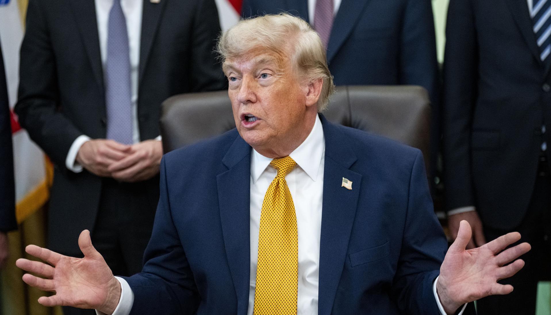 El Presidente de Estados Unidos, Donald Trump.