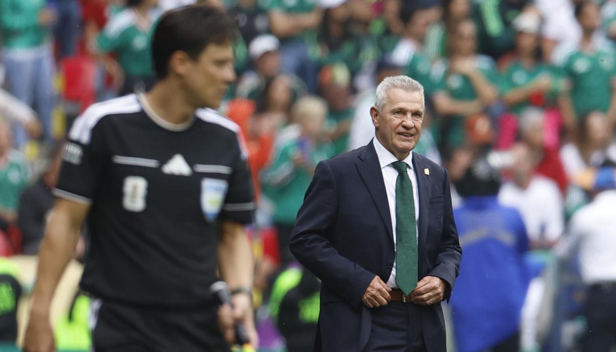 Javier Aguirre, entrenador de la selección mexicana. 