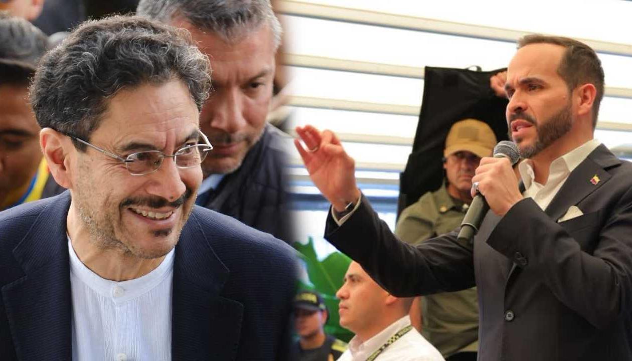Iván Cepeda y Abelardo De La Espriella.