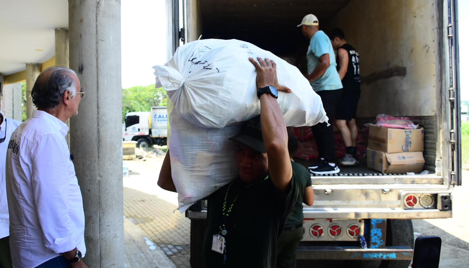 Centro de acopio de donaciones estará ubicado en La Galería de la Plaza de la Paz. 