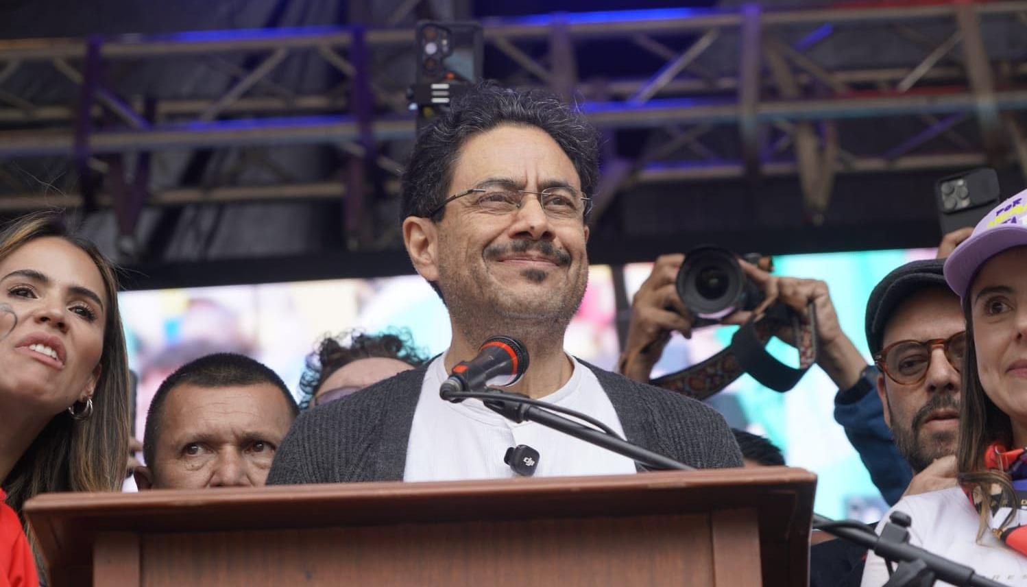 Iván Cepeda, candidato presidencial.
