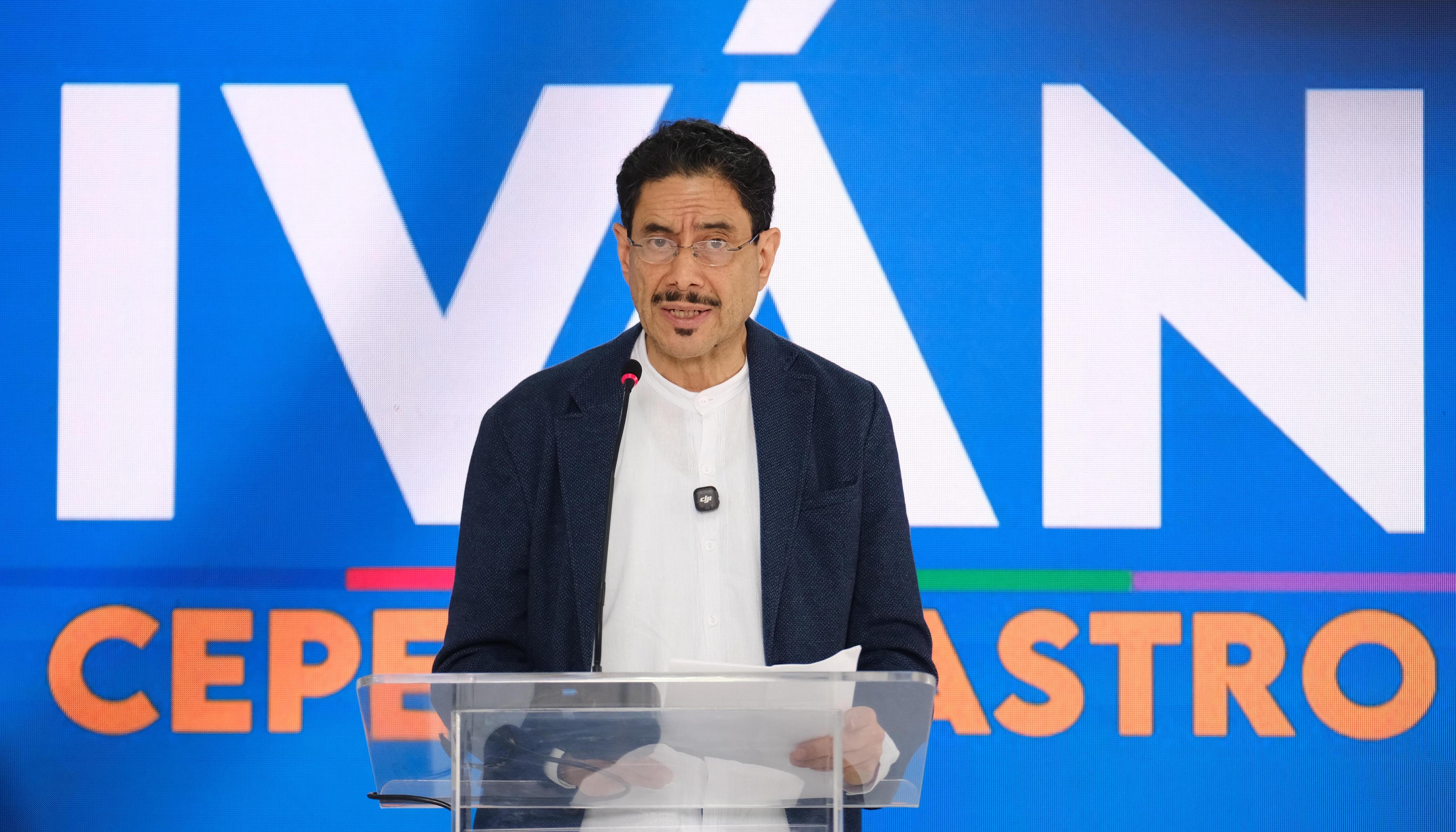 Iván Cepeda, senador y excandidato a la Presidencia de Colombia. 